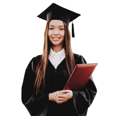 Blue and White Online School Logo